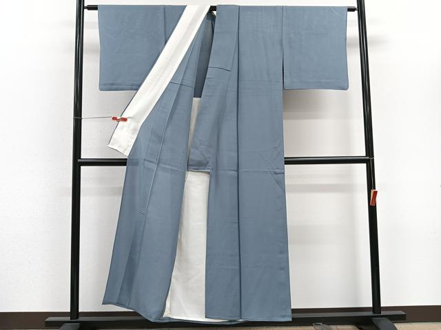 平和屋着物＊夏物　色無地　絽　舛花色　正絹　逸品　CABJ9615xi