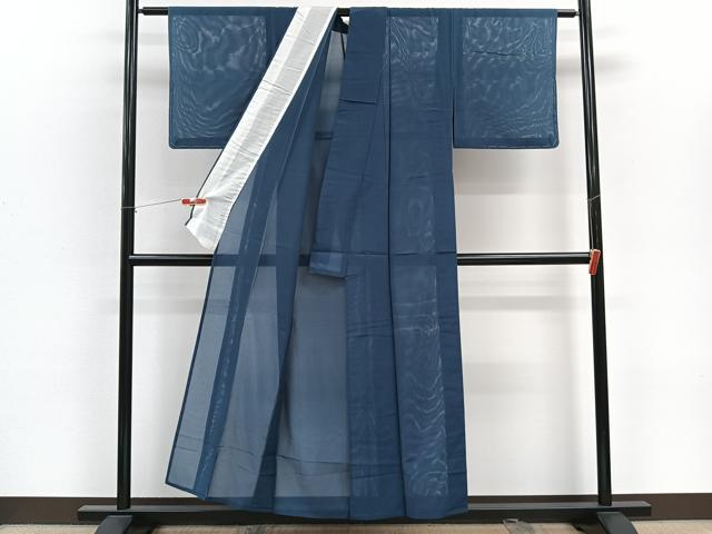 平和屋着物＊夏物　色無地　絽　褐返色　正絹　逸品　CABJ9618xi