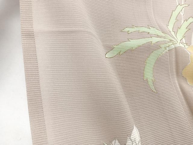 平和屋着物＊夏物　訪問着　絽　枝草花文　金銀彩　伊勢丹扱い　正絹　逸品　CABJ9658xi