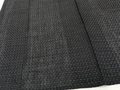 平和屋着物＊夏物　上布　抽象文　麻　逸品　CABJ9660xi