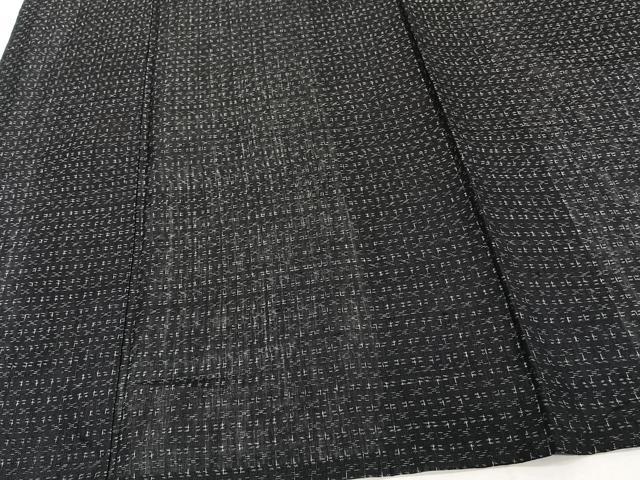 平和屋着物＊夏物　上布　抽象文　麻　逸品　CABJ9660xi