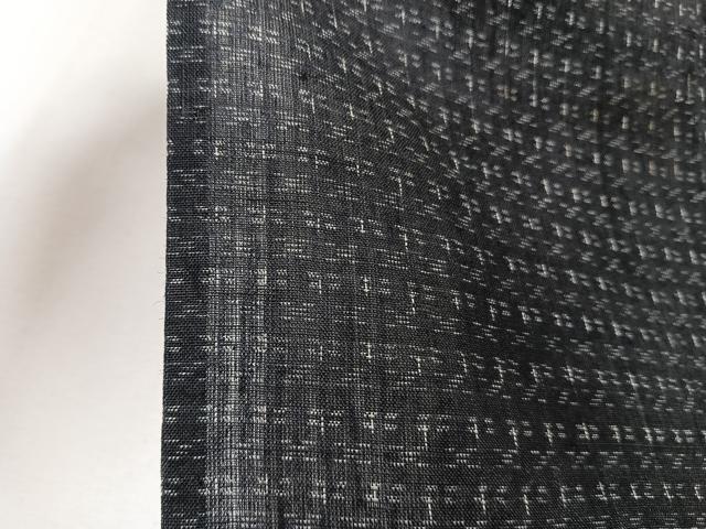平和屋着物＊夏物　上布　抽象文　麻　逸品　CABJ9660xi