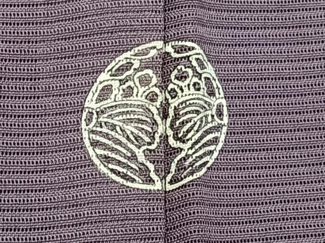 平和屋着物＊夏物　訪問着　絽　草文　暈し染め　正絹　逸品　CABJ9675xi