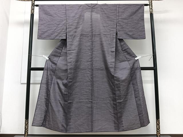 平和屋着物＊夏物　小紋　霞紋紗　正絹　逸品　CABJ9684xi