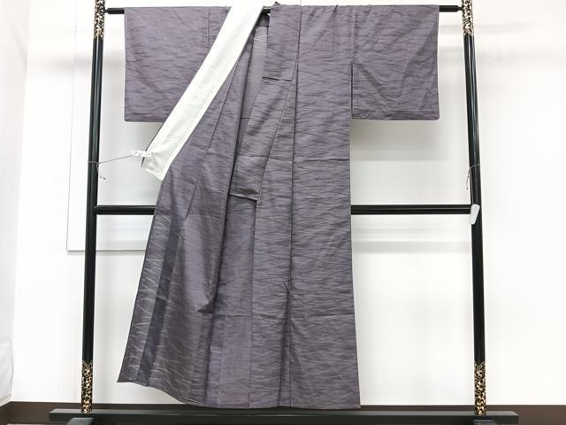 平和屋着物＊夏物　小紋　霞紋紗　正絹　逸品　CABJ9684xi