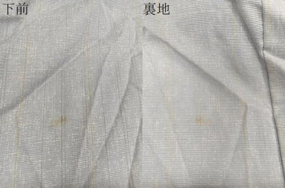 平和屋着物＊夏物　訪問着　絽　ドロンワーク　枝草文　暈し染め　ロング丈　正絹　逸品　CABJ9687xi