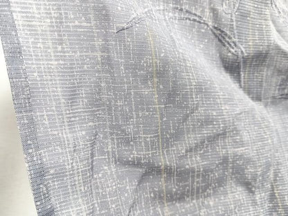 平和屋着物＊夏物　訪問着　絽　ドロンワーク　枝草文　暈し染め　ロング丈　正絹　逸品　CABJ9687xi