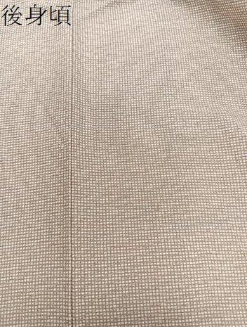 平和屋着物＊夏物　江戸小紋　絽　角通し　正絹　逸品　CABJ9699xi