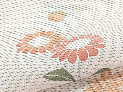 平和屋着物＊夏物　訪問着　絽　流水枝草花文　暈し染め　正絹　逸品　未使用　CABJ9700xi