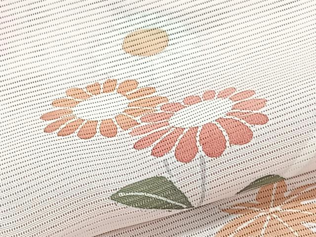 平和屋着物＊夏物　訪問着　絽　流水枝草花文　暈し染め　正絹　逸品　未使用　CABJ9700xi