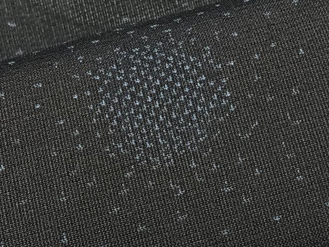 平和屋着物＊夏物　夏大島　霞文　正絹　逸品　CABJ9704xi