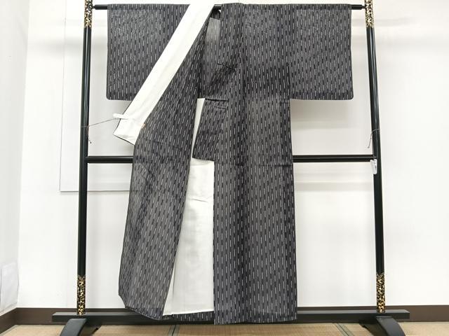 平和屋着物＊夏物　紗紬　縞　ますいわ屋扱い　正絹　逸品　CABJ9706xi