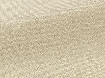 平和屋着物＊夏物　紗紬　白橡色　正絹　逸品　未使用　CABJ9708xi