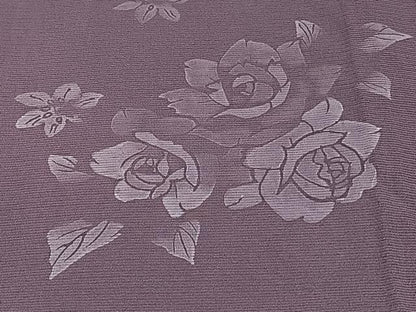 平和屋着物＊夏物　訪問着　絽　薔薇　正絹　逸品　CABJ9710xi