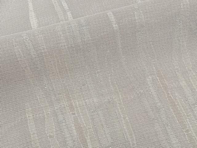 平和屋着物▽訪問着　単衣　無双　紗袷　紗×絽　木賊文　銀彩　正絹　逸品　CABJ9716xi