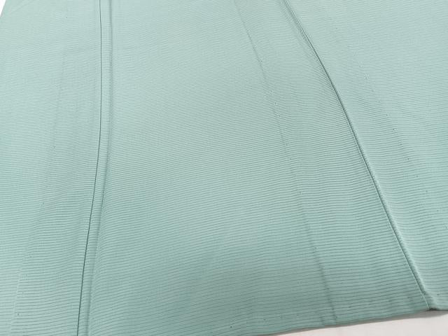 平和屋着物＊夏物　色無地　絽　水浅葱色　正絹　逸品　未使用　CABJ9719xi