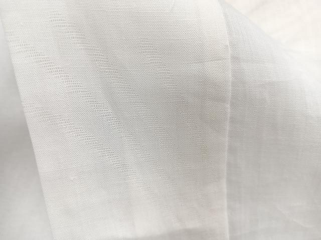 平和屋着物＊夏物　長襦袢　草紋紗　乳白色　麻　逸品　CABJ9726xi