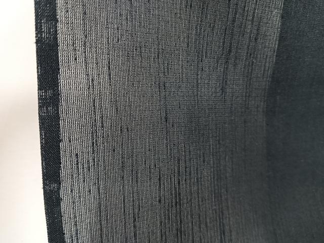 平和屋着物＊夏物　夏結城　100亀甲　飛び亀甲柄　正絹　逸品　CABJ9727xi