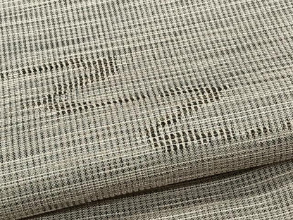 平和屋着物＊夏物　紗紬　抽象文　正絹　逸品　CABJ9736xi
