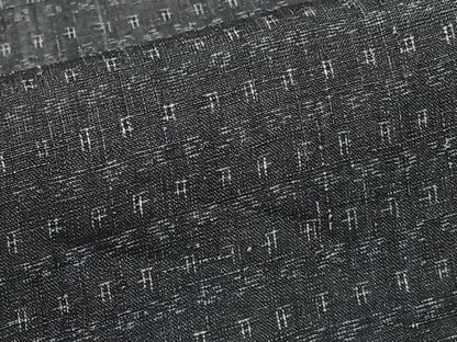平和屋着物＊夏物　上布　抽象文様　麻　逸品　CABJ9773xi
