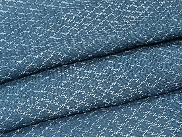 平和屋着物＊夏物　江戸小紋　絽　松皮菱文　正絹　逸品　CABJ9777xi