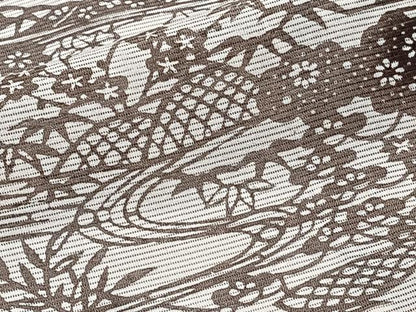 平和屋着物＊夏物　小紋　絽　流水風景文　伊勢丹扱い　正絹　逸品　未使用　CABJ9780xi