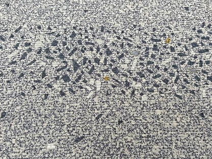 平和屋着物＊夏物　訪問着　絽　刺繍　霞文　たたき染め　銀彩　正絹　逸品　CABJ9790xi