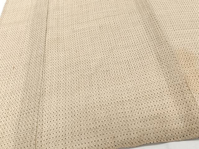 平和屋着物＊夏物　男性　上布　抽象文　麻　逸品　未使用　CABJ9807xi