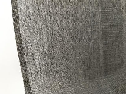 平和屋着物＊夏物　男性　本場小千谷縮　媚茶色　麻　逸品　未使用　CABJ9809xi