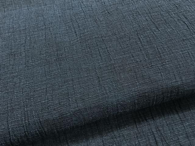 平和屋着物＊夏物　男性　本場小千谷縮　霞文　麻　逸品　CABJ9810xi