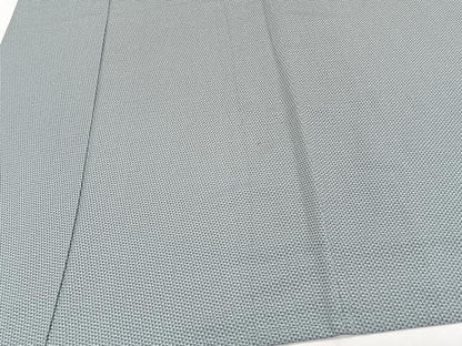 平和屋着物＊夏物　小紋　絽縮緬　鱗文　正絹　逸品　CABJ9813xi