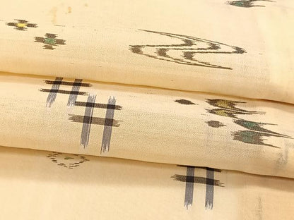 平和屋着物＊夏物　本場夏琉球絣　夏琉球　正絹　逸品　CABJ9829xi
