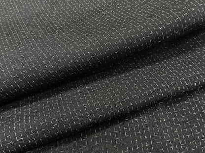 平和屋着物＊夏物　男性　紗紬　幾何学文　正絹　逸品　CABJ9847xi