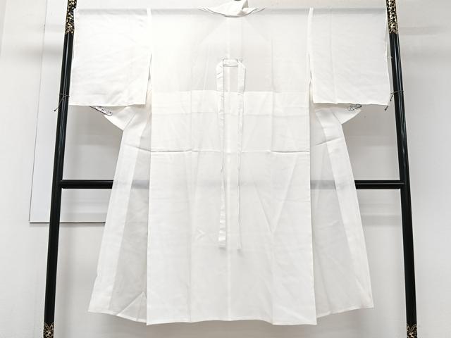 平和屋着物＊夏物　長襦袢　絽　白色　正絹　逸品　CABJ9849xi