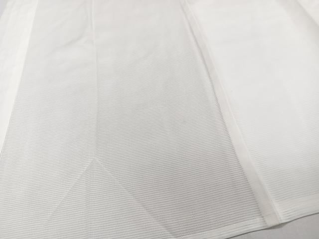 平和屋着物＊夏物　長襦袢　絽　白色　正絹　逸品　CABJ9849xi