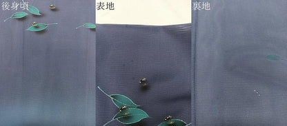 平和屋着物＊夏物　訪問着　絽　花瓶　水玉　正絹　逸品　CABJ9854xi