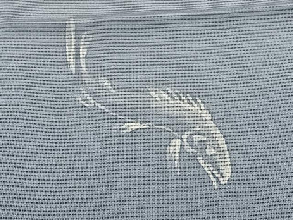 平和屋着物＊夏物　訪問着　絽　魚　正絹　逸品　CABJ9861xi