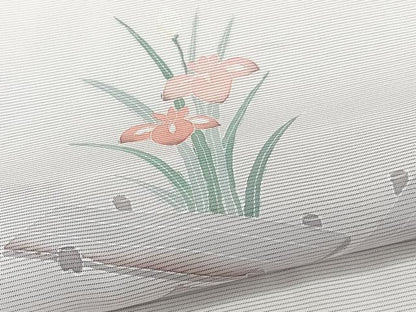 平和屋着物＊夏物　訪問着　絽　友禅　花車文　暈し染め　正絹　逸品　CABJ9868xi