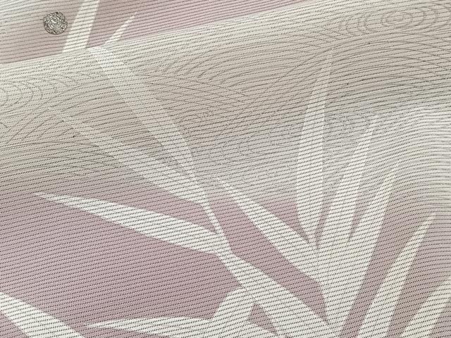 平和屋着物＊夏物　訪問着　絽　駒刺繍　流水草文　暈し染め　正絹　逸品　CABJ9878xi