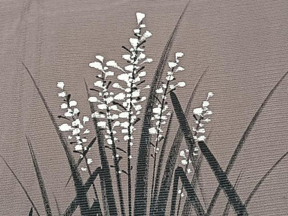 平和屋着物＊夏物　訪問着　絽　手描き　草花文　洗える着物　CABJ9902xi