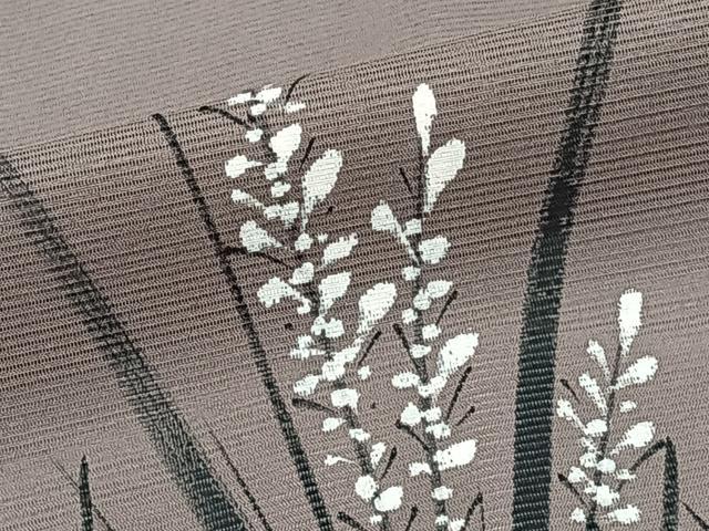 平和屋着物＊夏物　訪問着　絽　手描き　草花文　洗える着物　CABJ9902xi