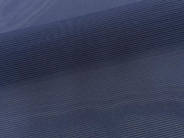 平和屋着物＊夏物　色無地　絽　紺青色　洗える着物　CABJ9921xi
