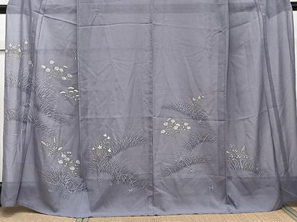 平和屋着物＊夏物　訪問着　絽　草花文　正絹　逸品　未使用　CABJ9951xi