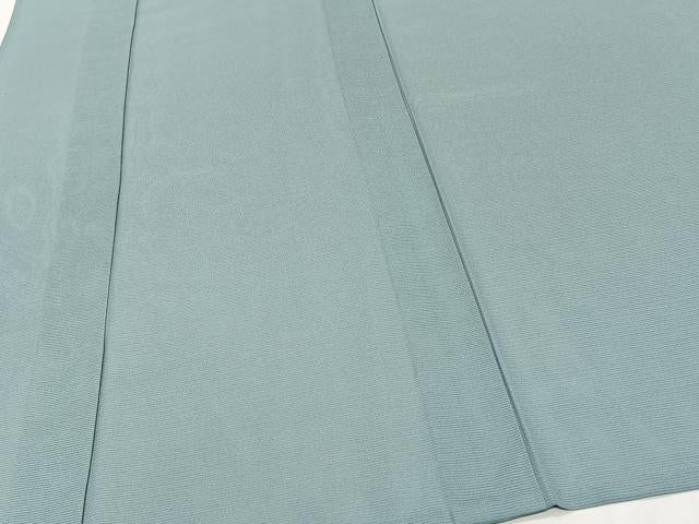 平和屋着物＊夏物　色無地　絽　錆青磁色　洗える着物　CABJ9957xi