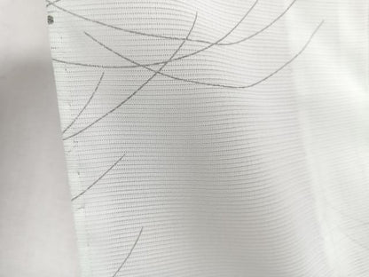 平和屋着物＊夏物　小紋　絽　地紙芝文　洗える着物　CABJ9995xi