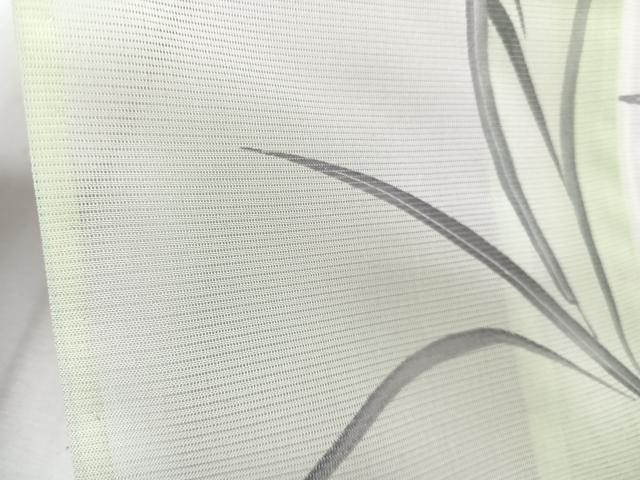平和屋着物＊夏物　小紋　絽　草トンボ　洗える着物　CABJ9997xi