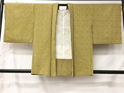 平和屋着物＃羽織　総絞り　正絹　逸品　CABK0004ua