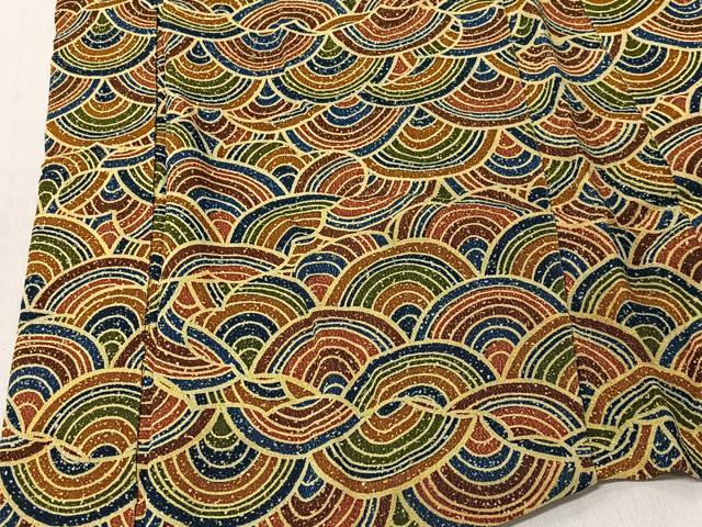 平和屋着物＃羽織　青海波　正絹　逸品　CABK0012ua
