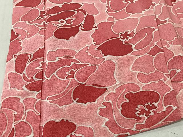 平和屋着物＃羽織　花尽くし　正絹　逸品　CABK0021ua