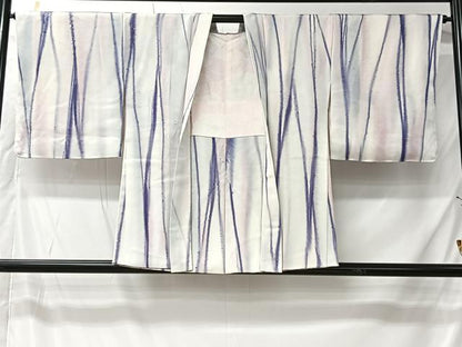 平和屋着物＃羽織　間道　正絹　逸品　未使用　CABK0025ua